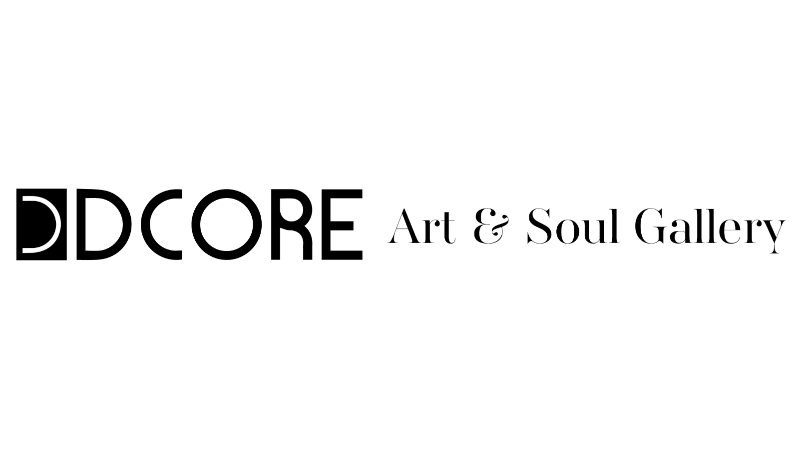 Dcore Design Art and Soul Gallery Logo